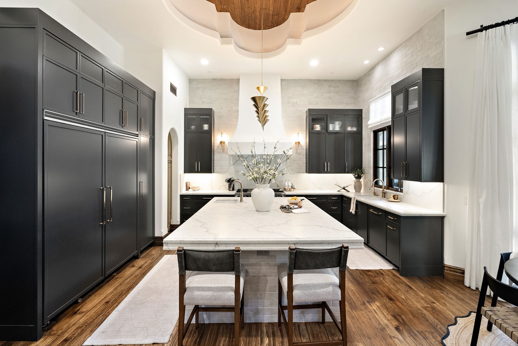 Kitchen, Modern Spanish Revival
