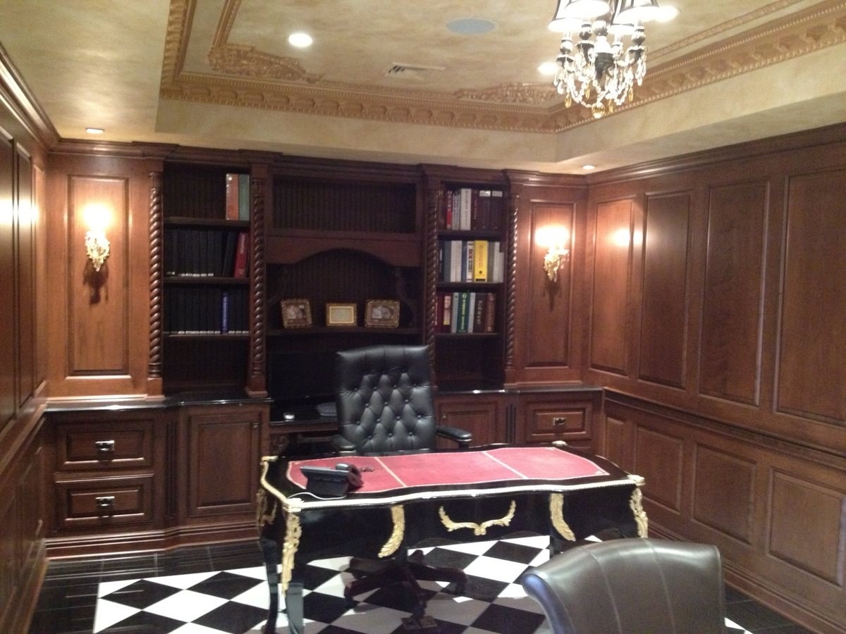 Paneled Executive Study