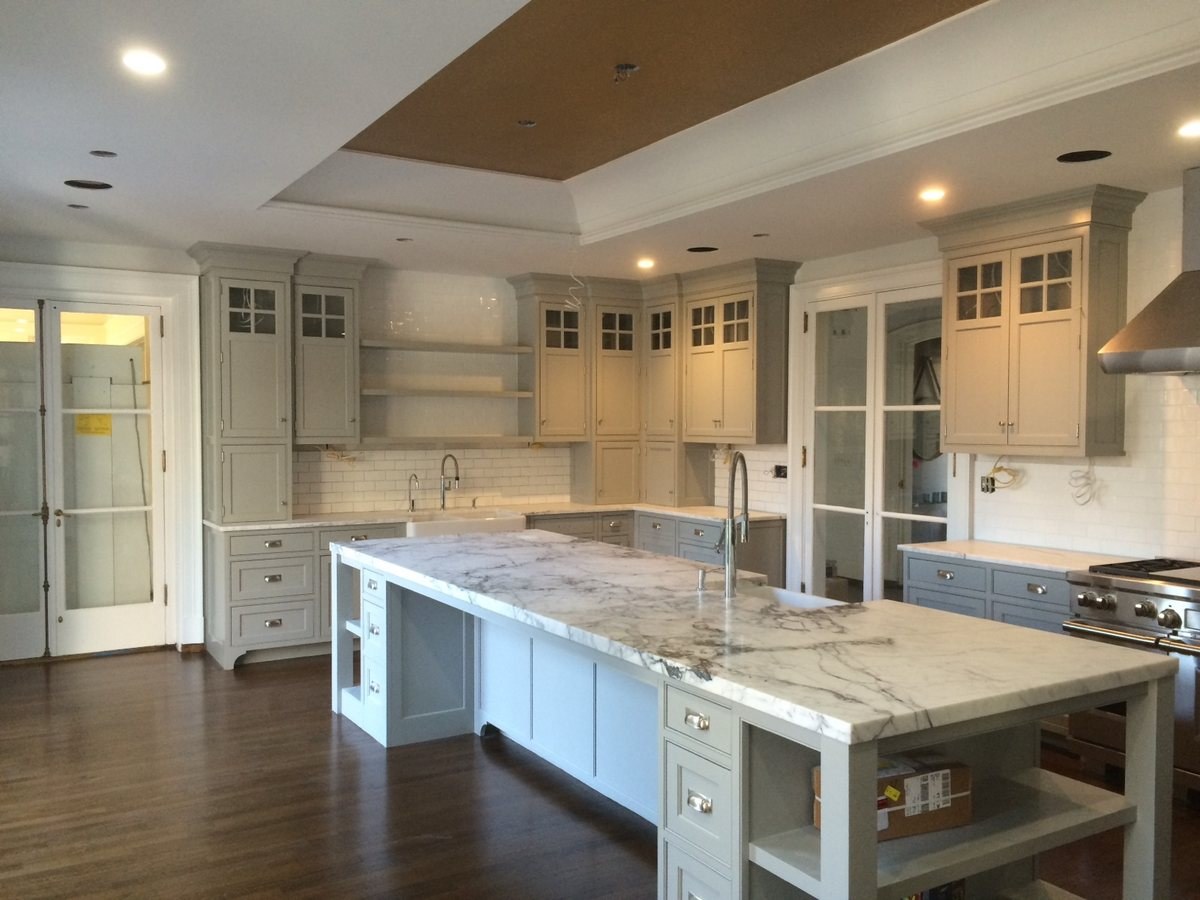 Greige Inset Kitchen