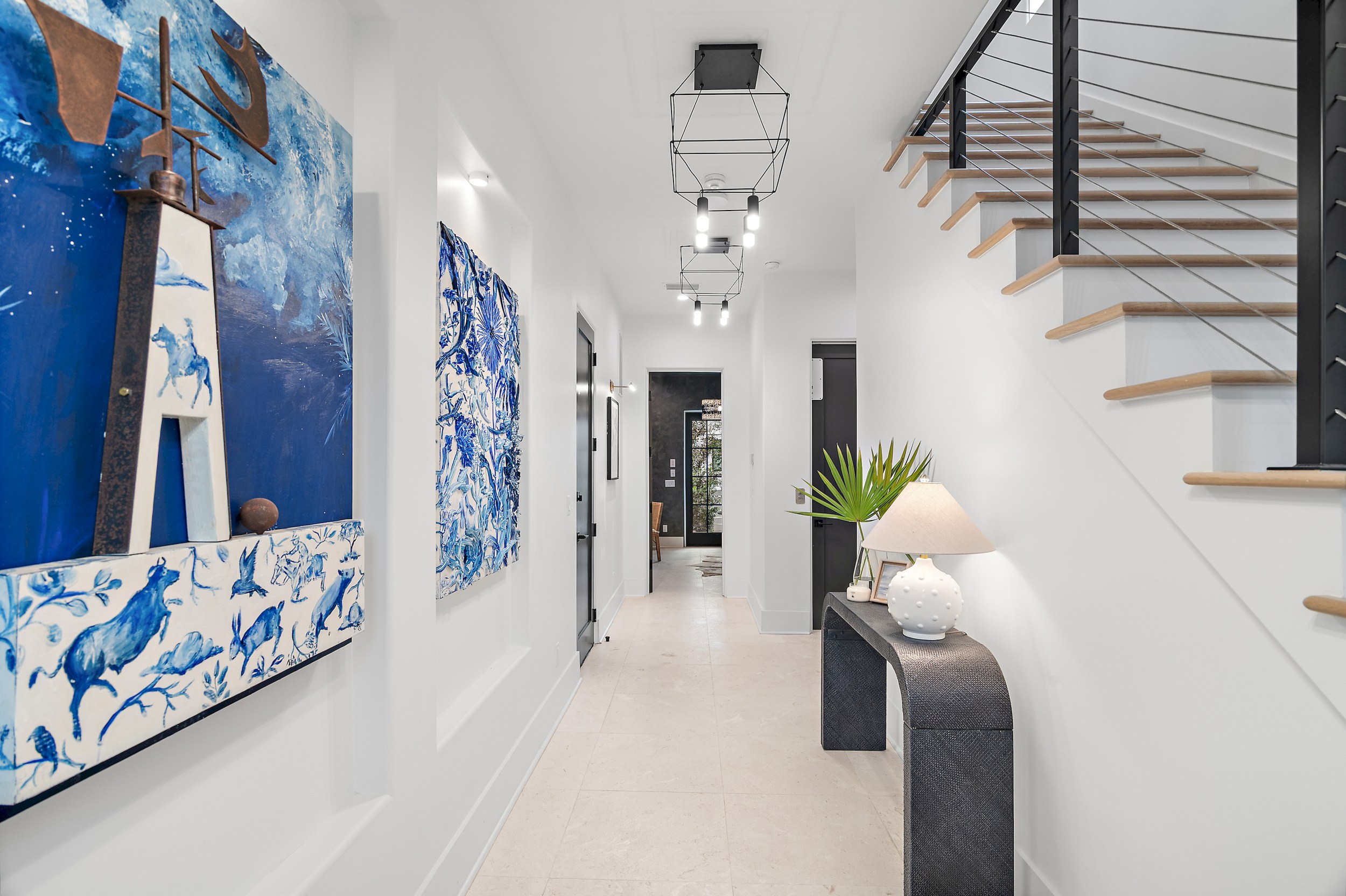 Hallway and Stair, Grande Pointe