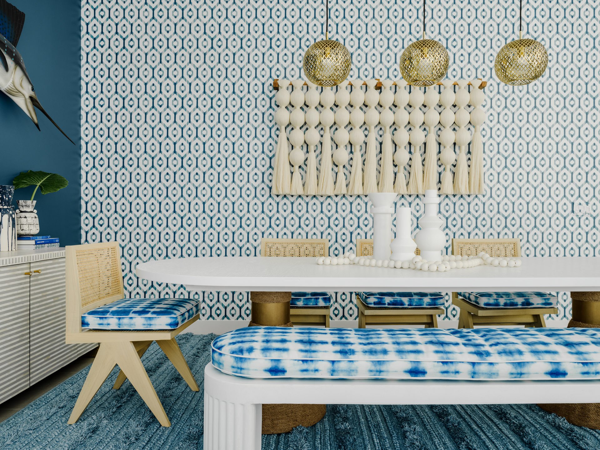 Dining Room, Moroccan Modern