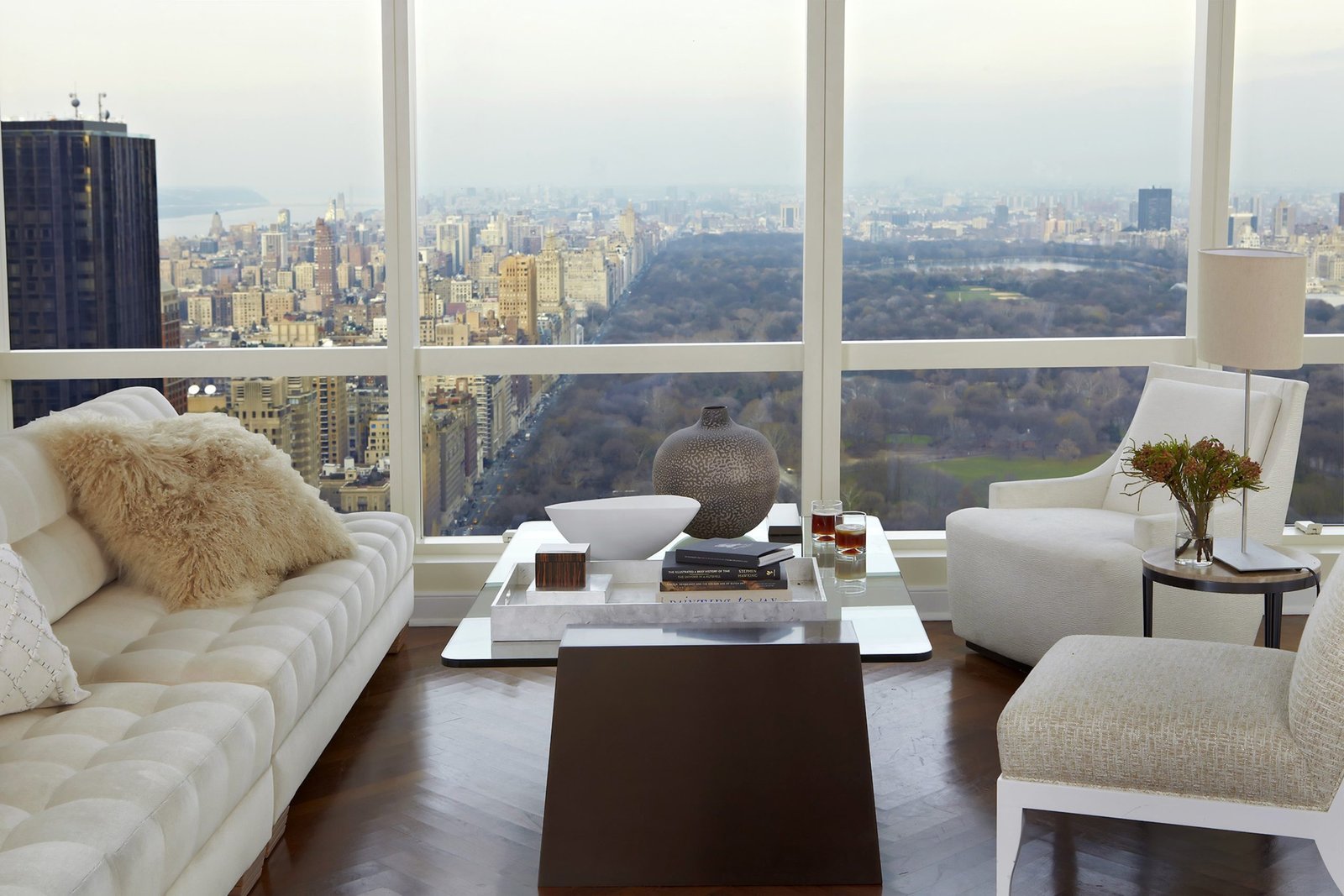 Living Room, Daniel Craig High-Rise Penthouse