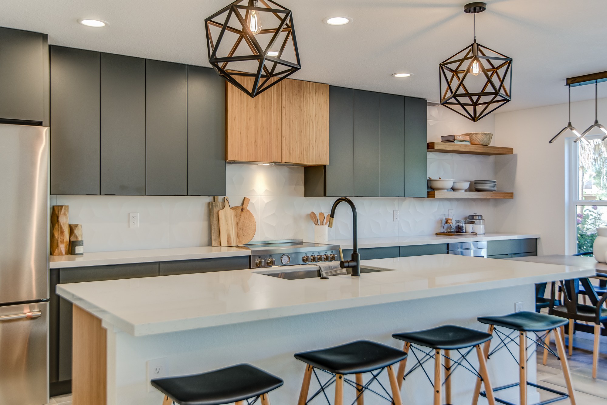 Kitchen, Not Your Ordinary Black and White