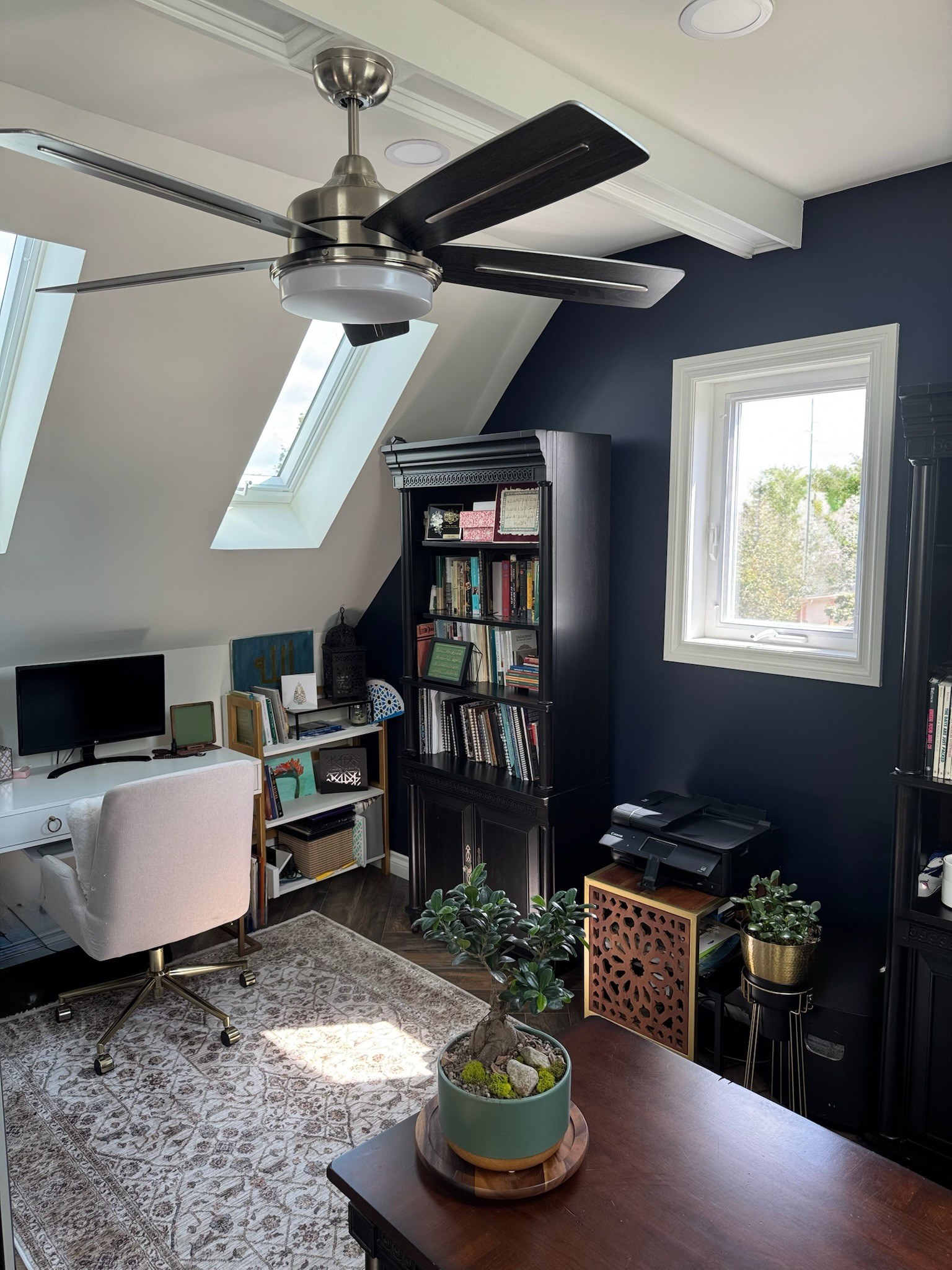 Attic Home Office