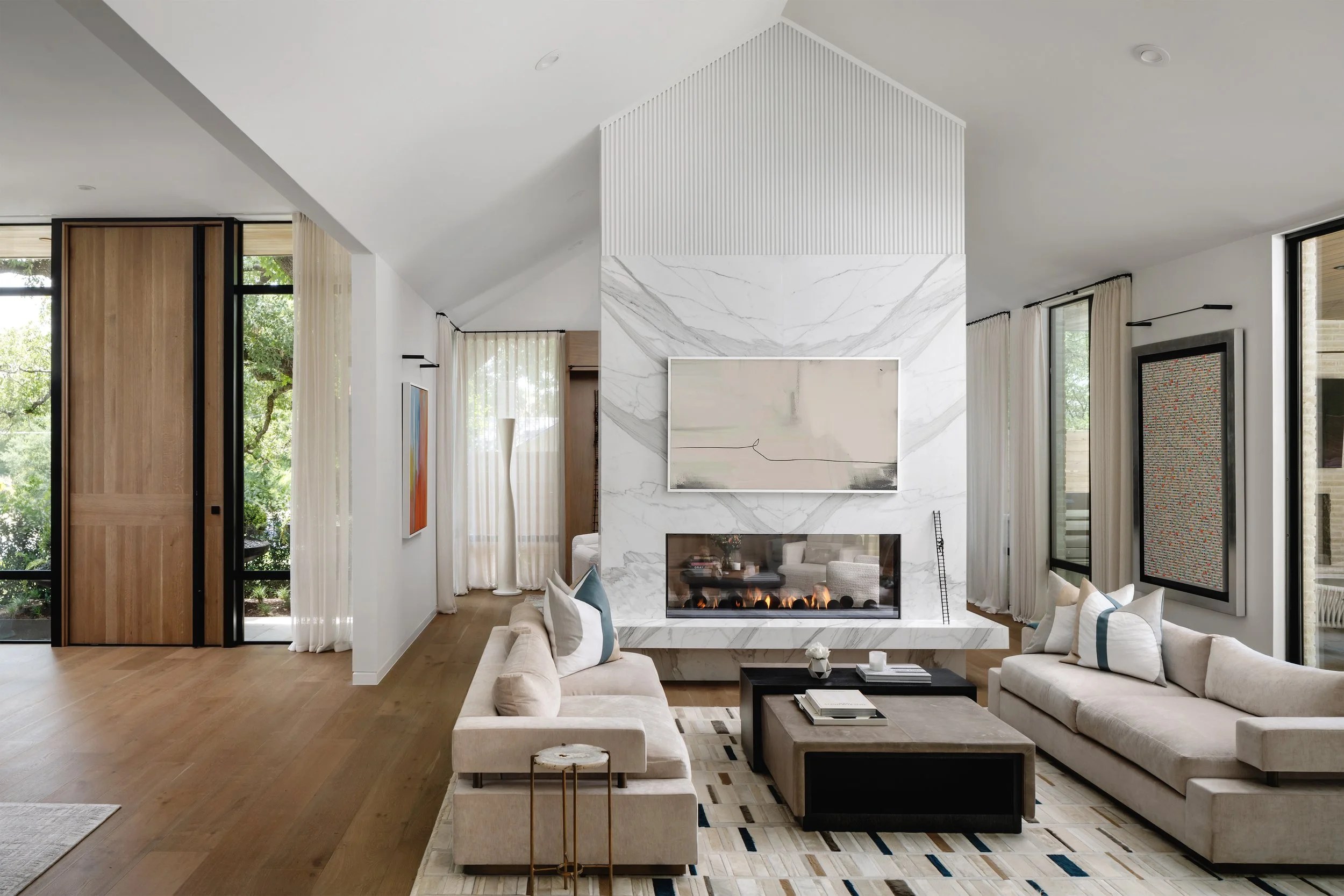 Living Room, Tarry Town Modern