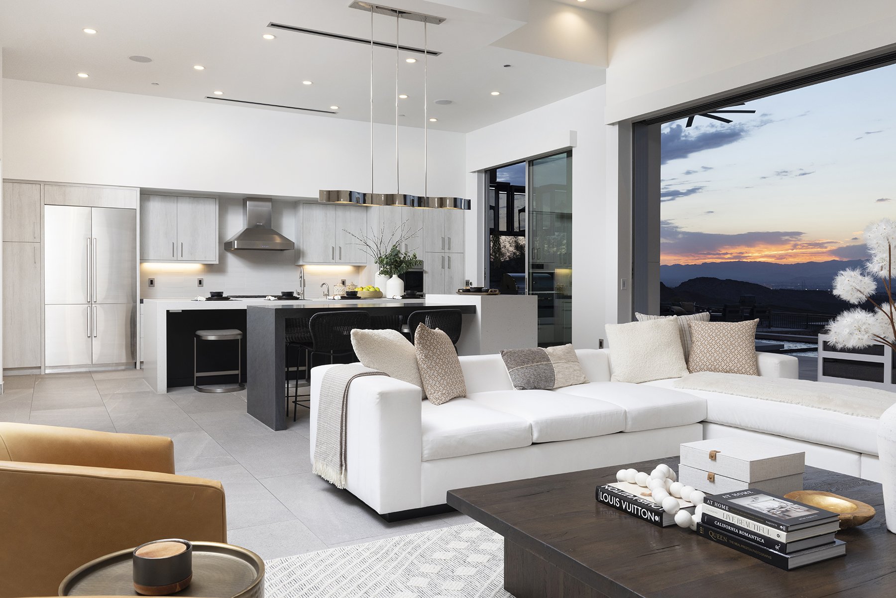 Kitchen and Great Room, Modern Organic