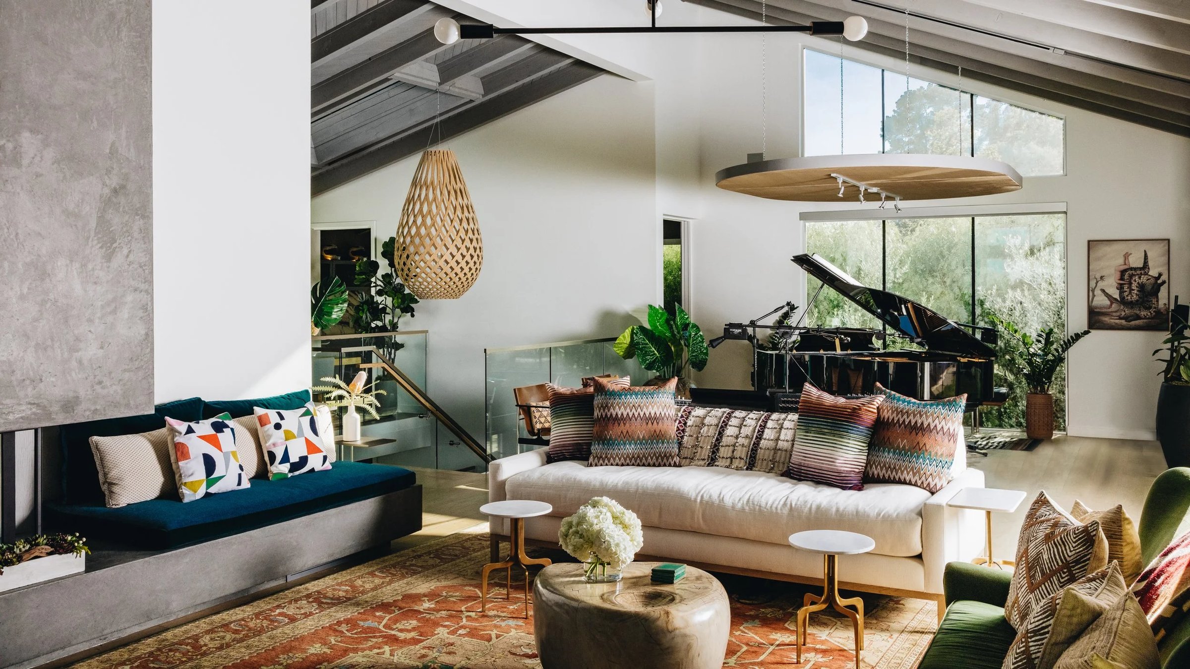 Great Room, Laurel Canyon Residence
