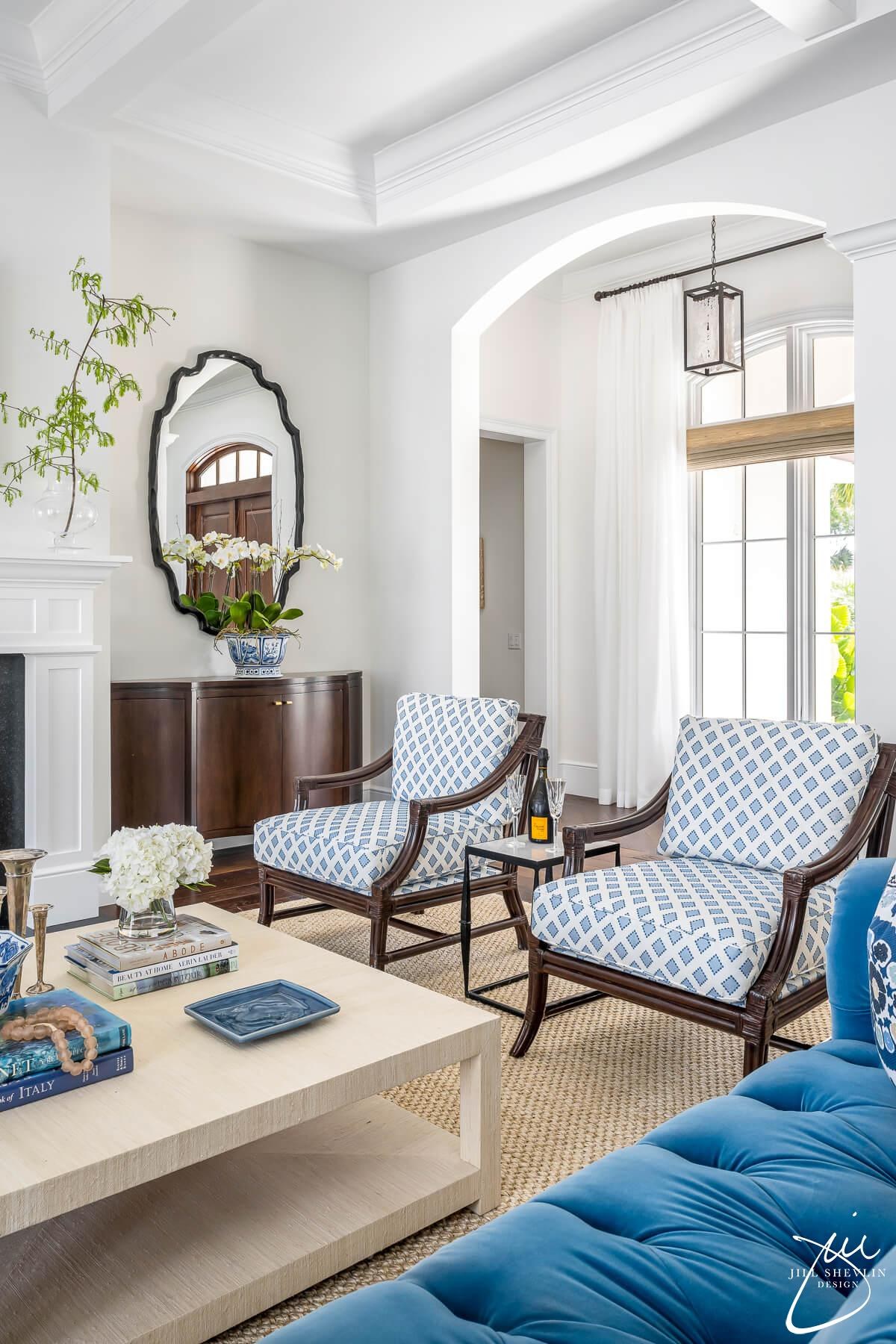 Sitting Room, Riomar New Custom Home