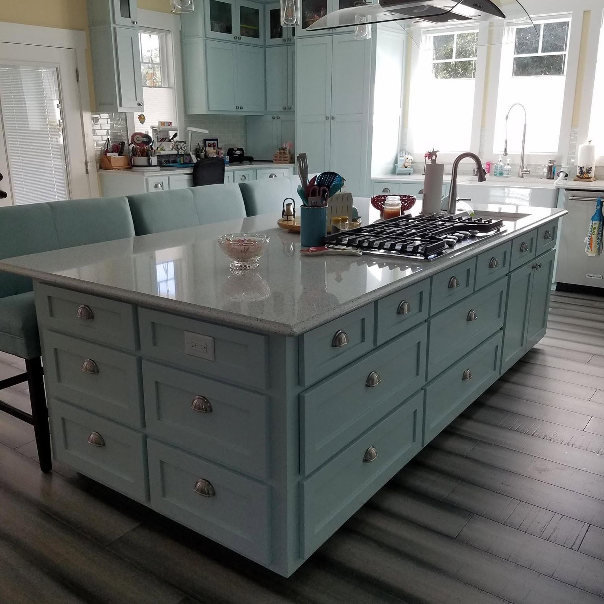 Painted Kitchen Island