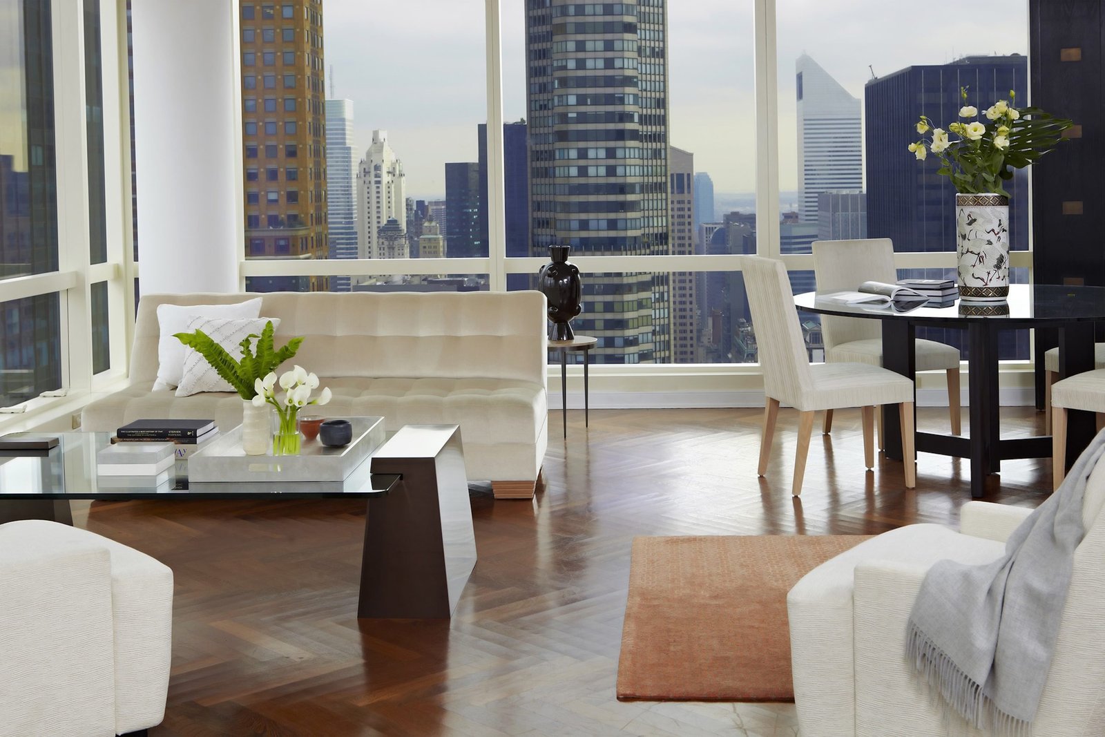 Living and Dining, Daniel Craig High-Rise Penthouse