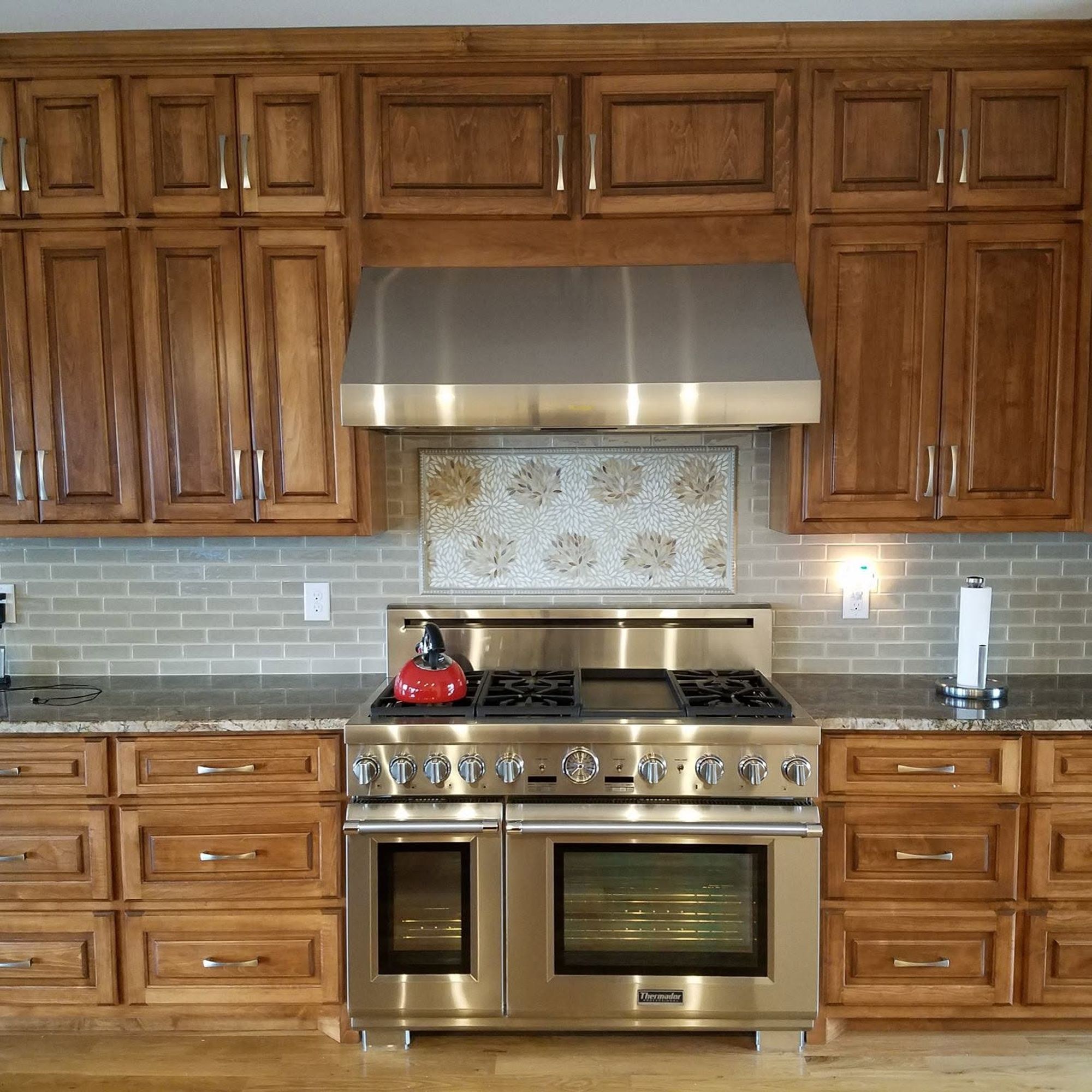 Stained Wood Kitchen