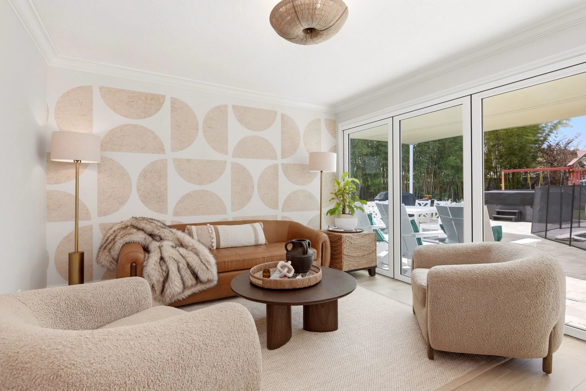 Living Room, Dr. Phillips Home Design Refresh