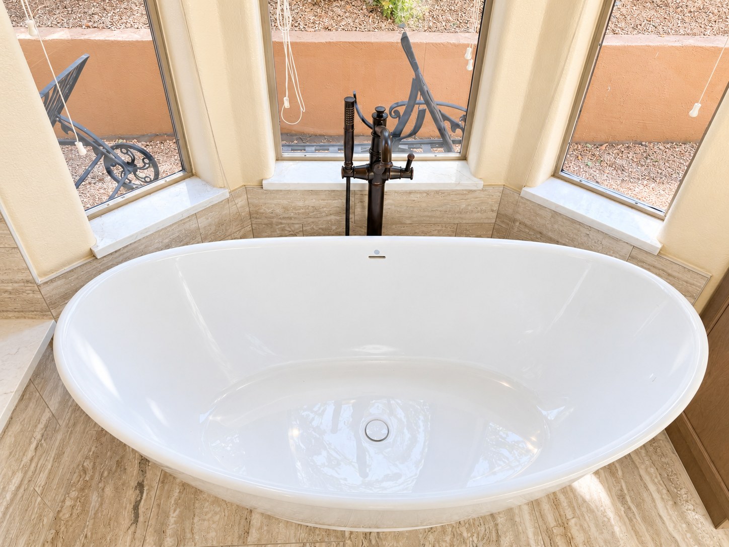 Freestanding Tub, Luxury Primary Bathroom Remodel, Scottsdale