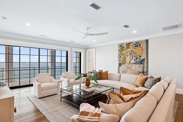 Living Room, Azure Reflections, 30A