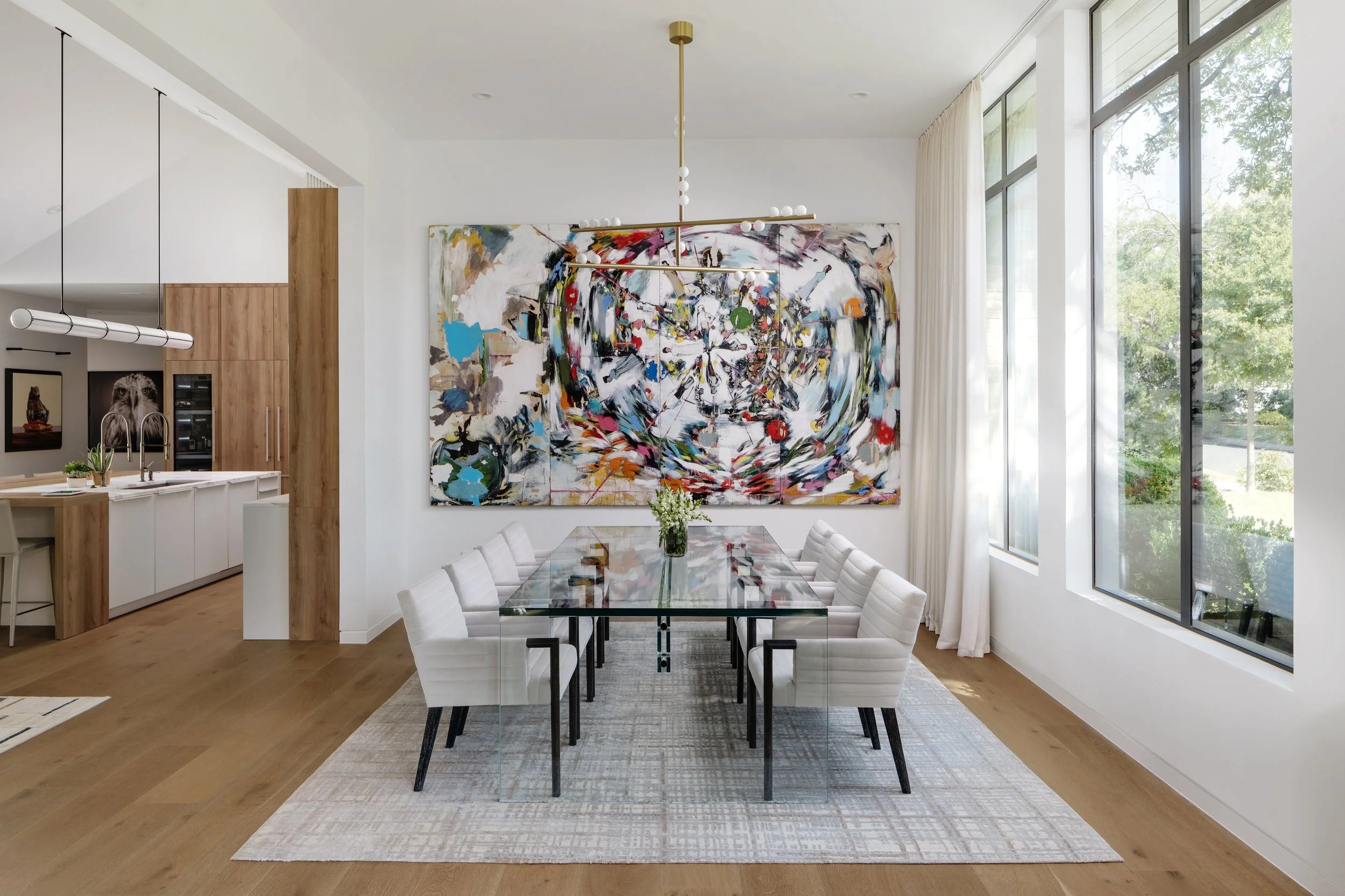 Dining Room, Tarry Town Modern