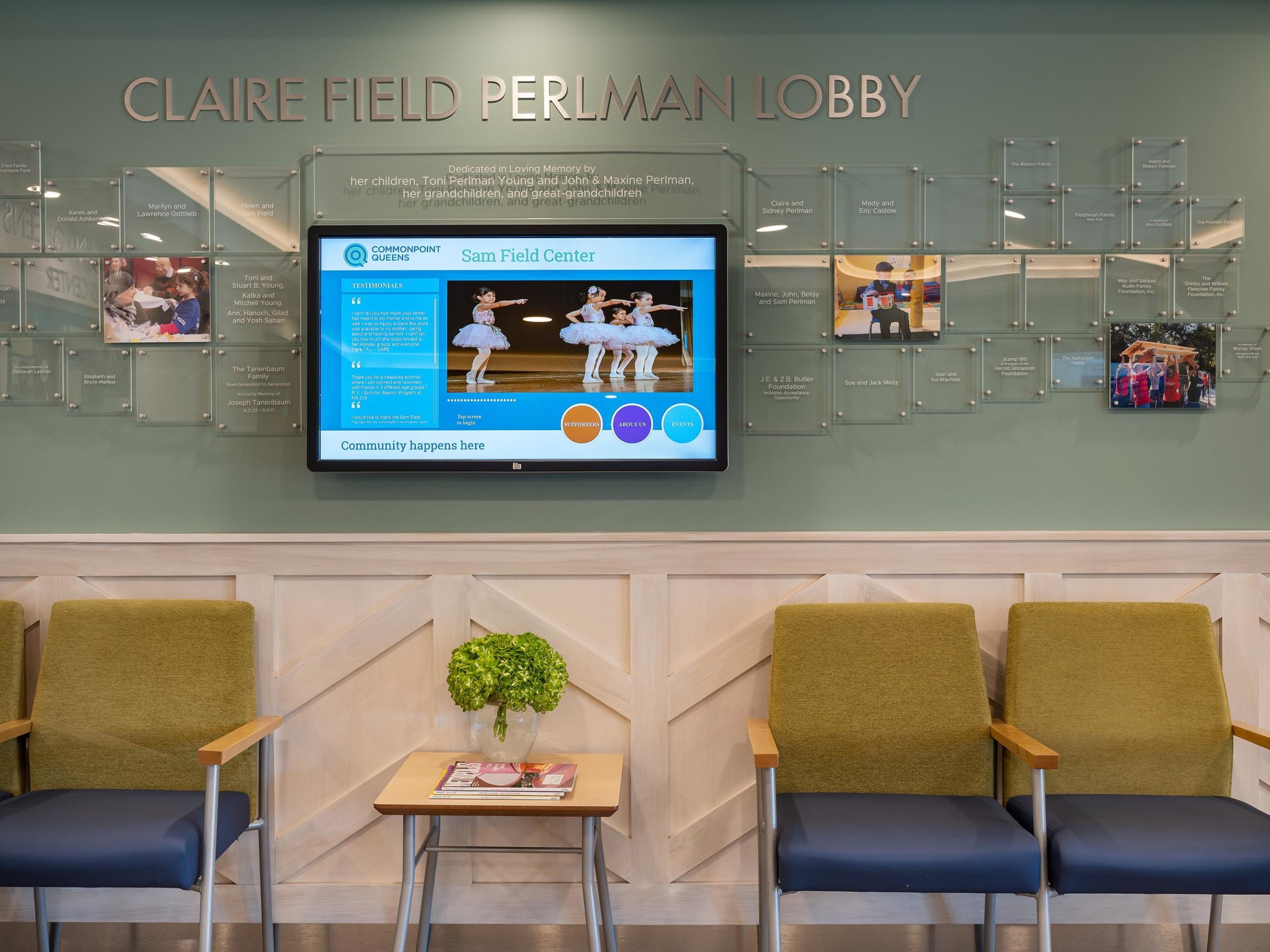 Community Center Lobby