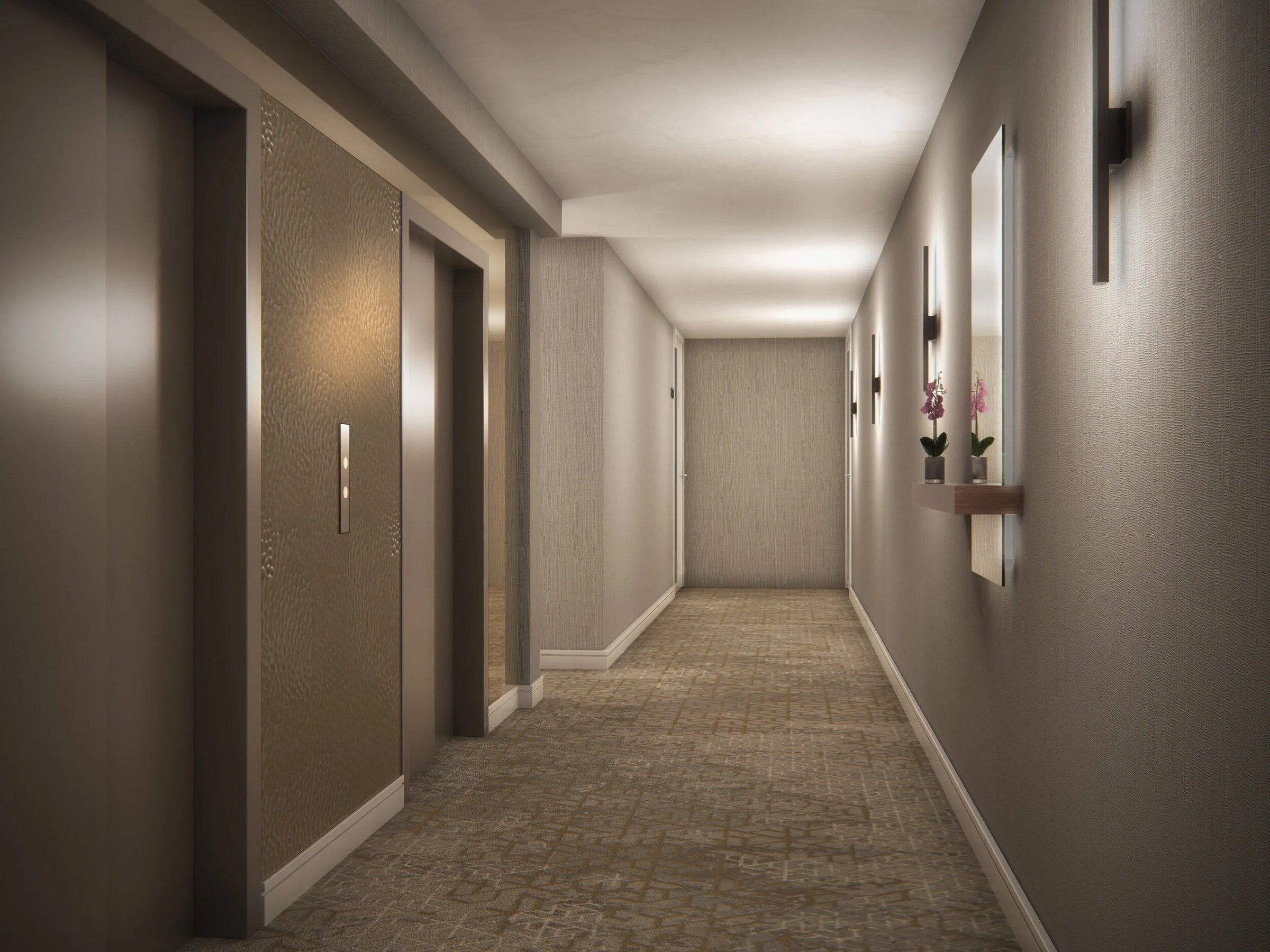 Elevator Lobby, Upper East Side