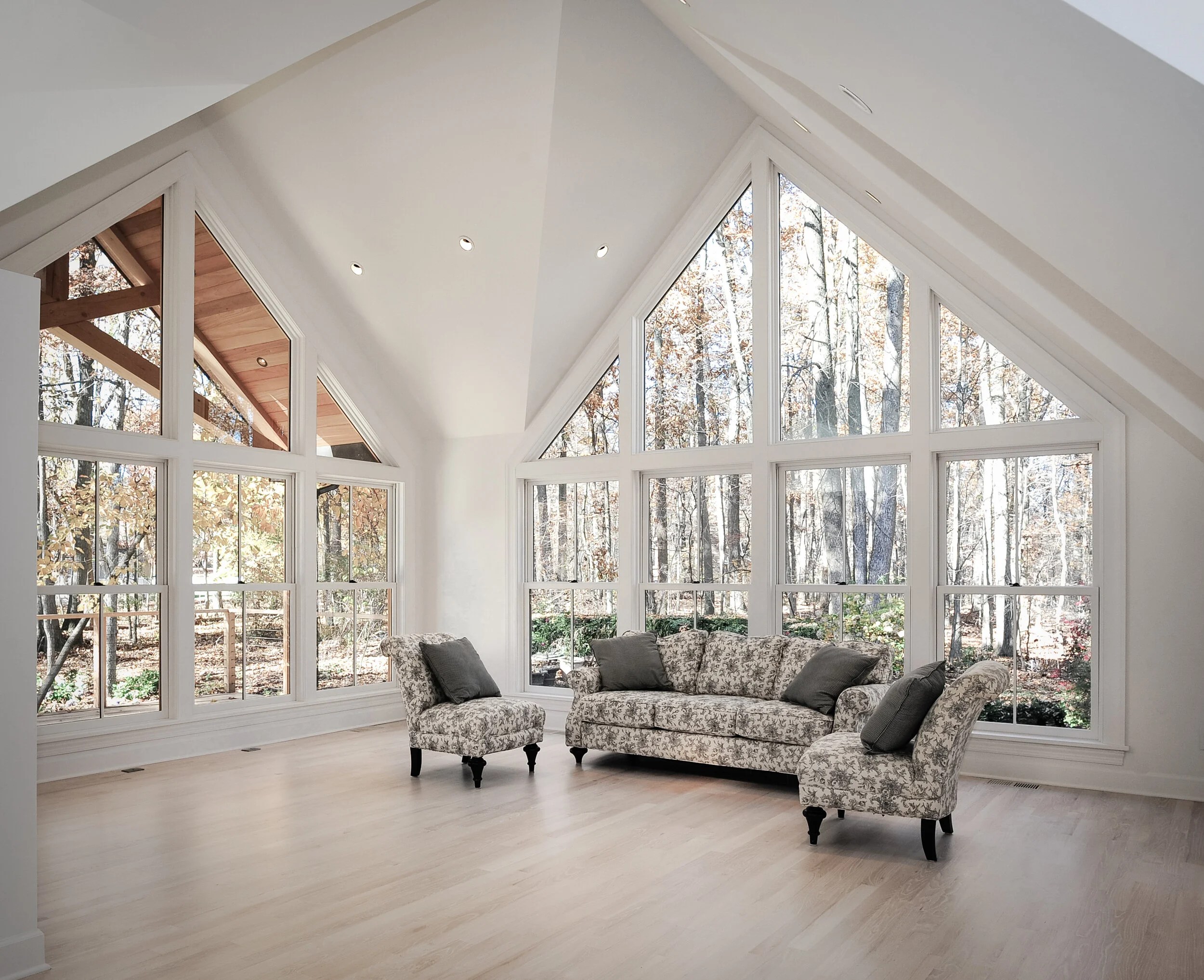 Vaulted Living Room