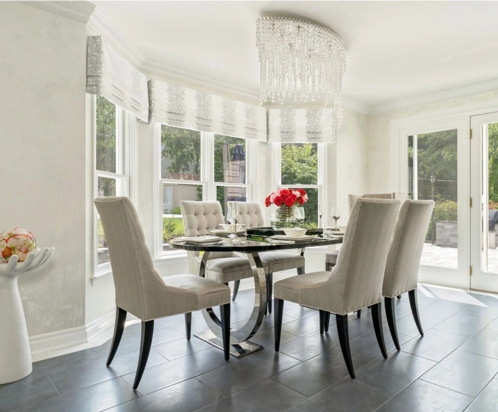 Dining Room, Crescent Place Residence