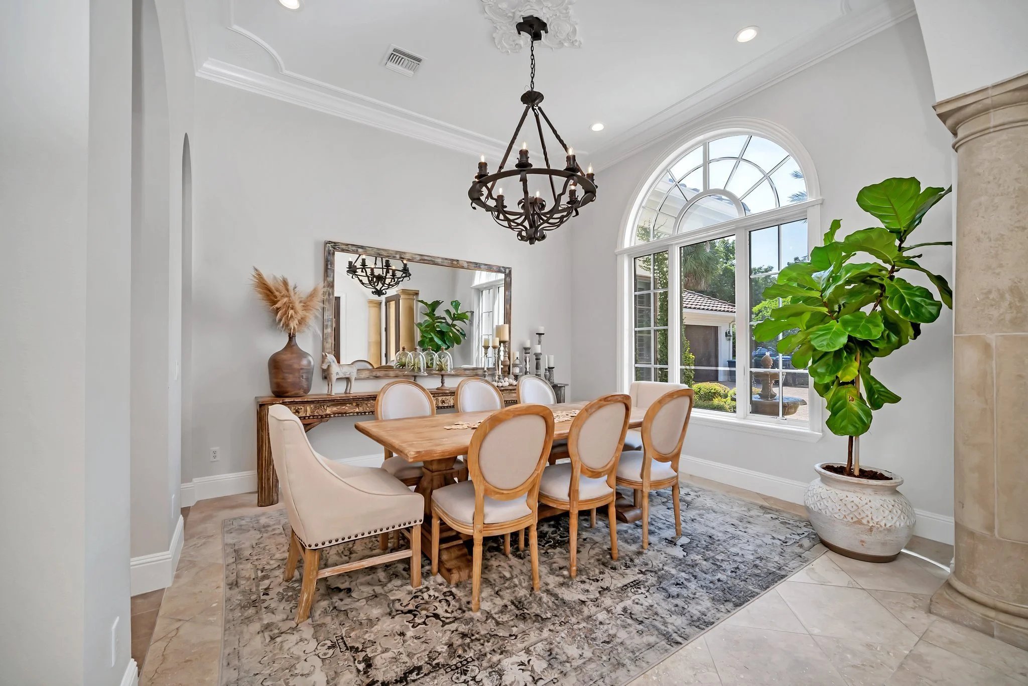 Formal Dining Room, Isleworth Home Renovation