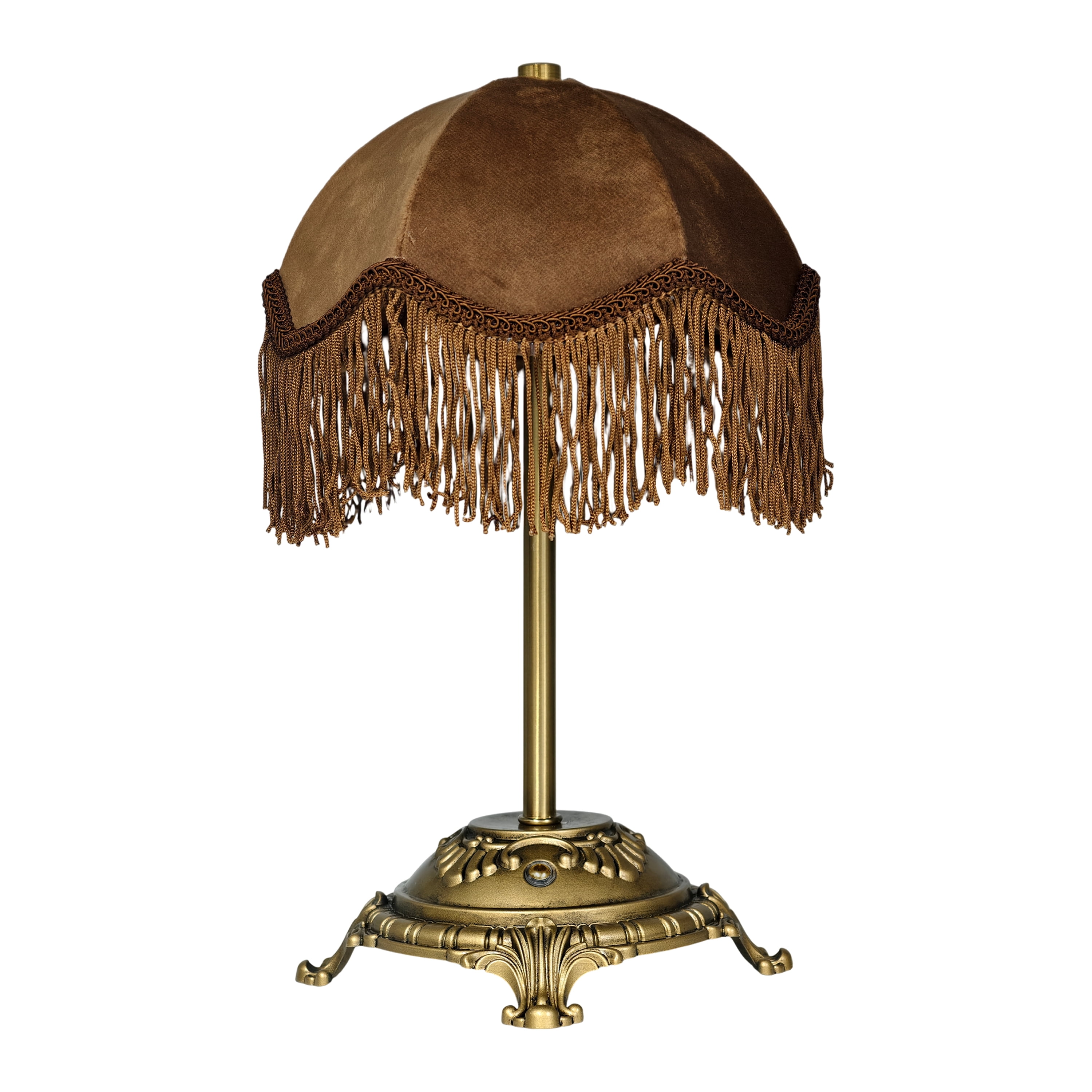Velvet Fringe Table Lamp