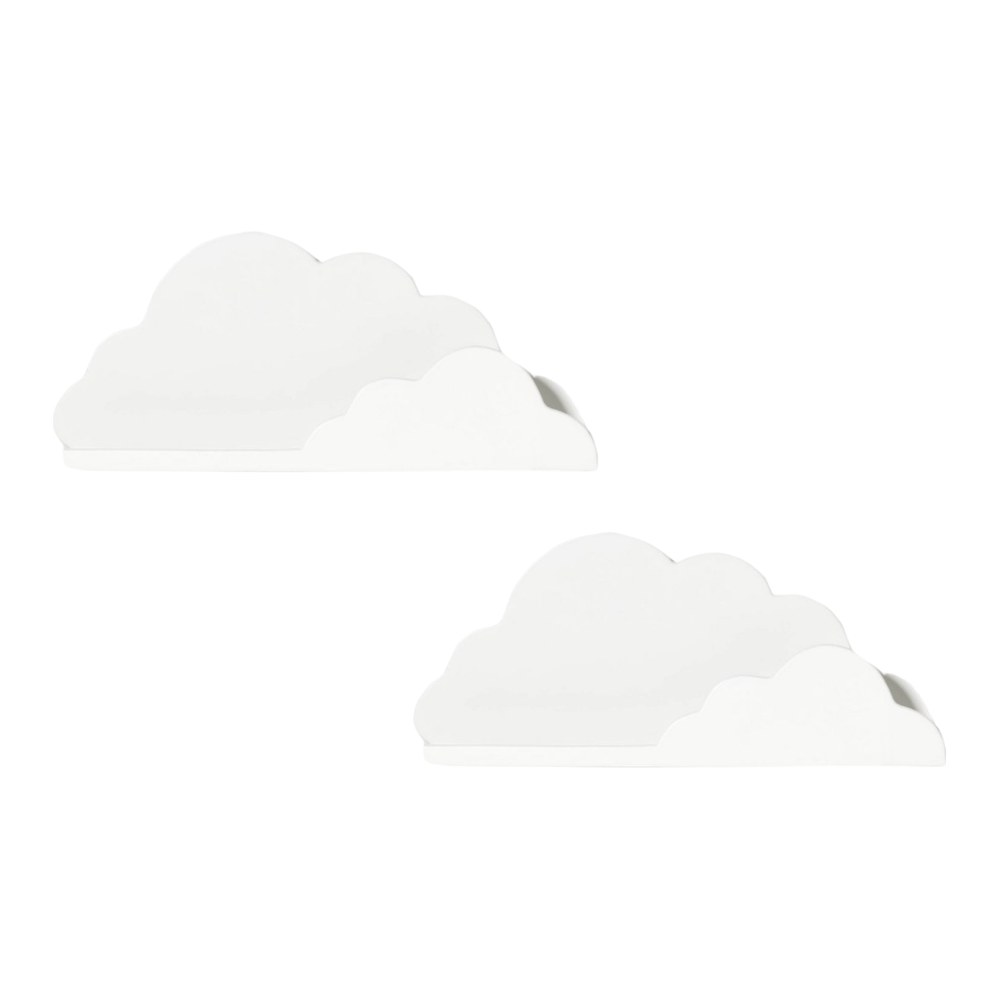 Cloud Wall Shelf, White