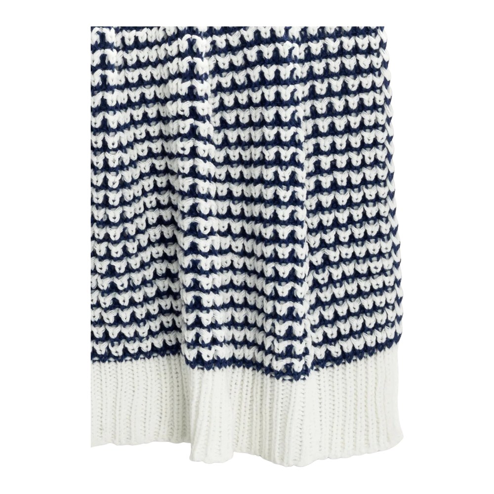 Keil Knit Throw Blanket, Navy