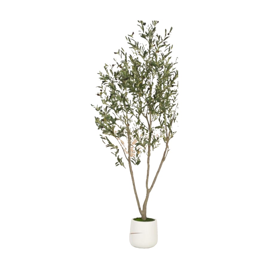 7 ft Faux Olive Tree
