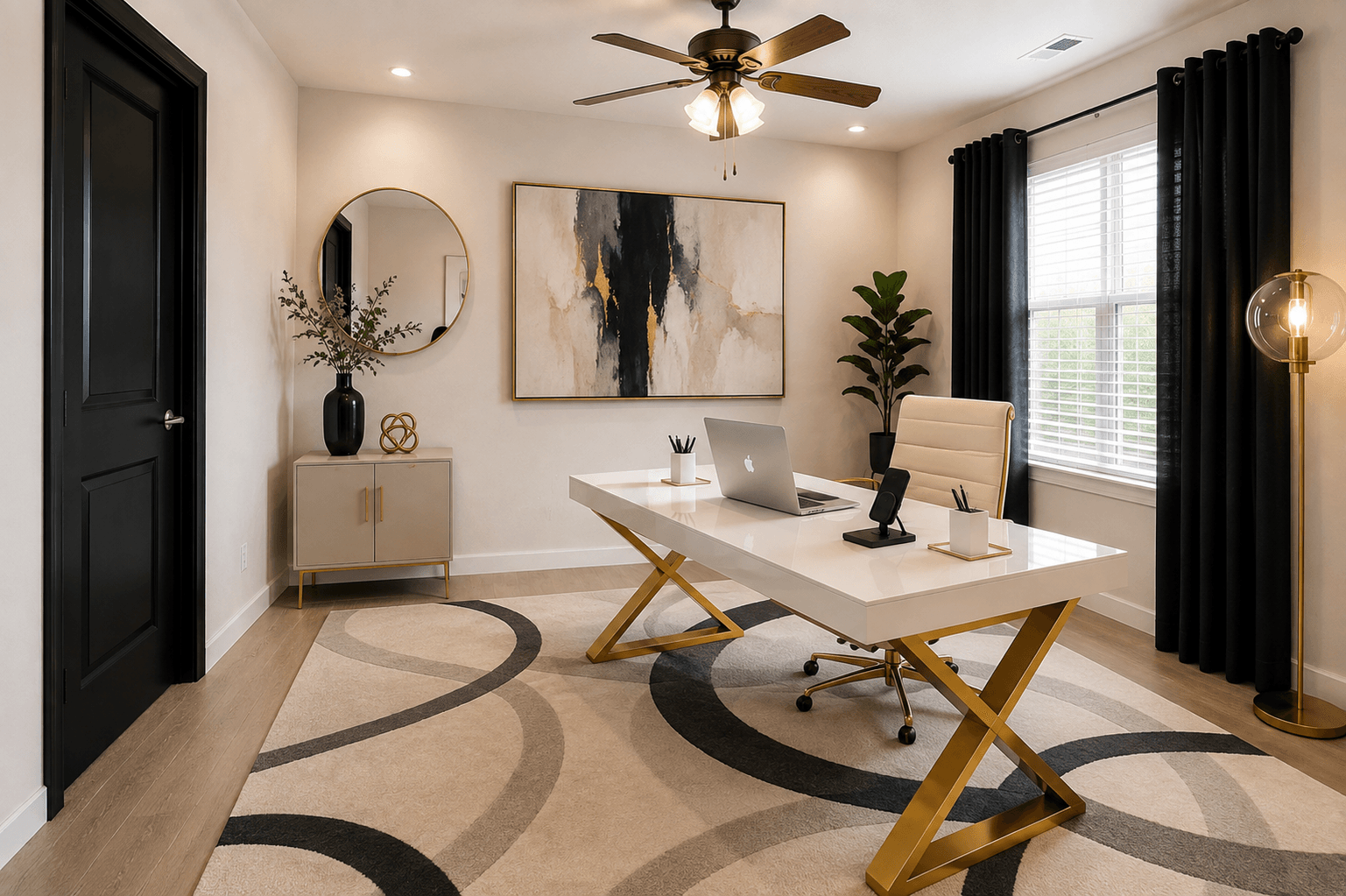 Home office: after